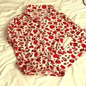 Stretchy night top